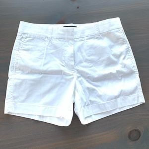 J. Crew Chino White shorts
